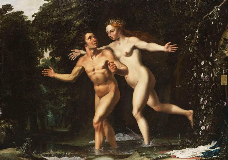 Hermaphroditus and Salmacis, by Louis Finson, circa 1600