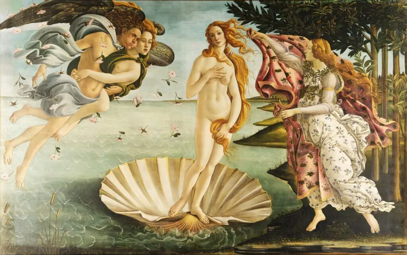 Sandro Botticelli - The birth of Venus (1485)