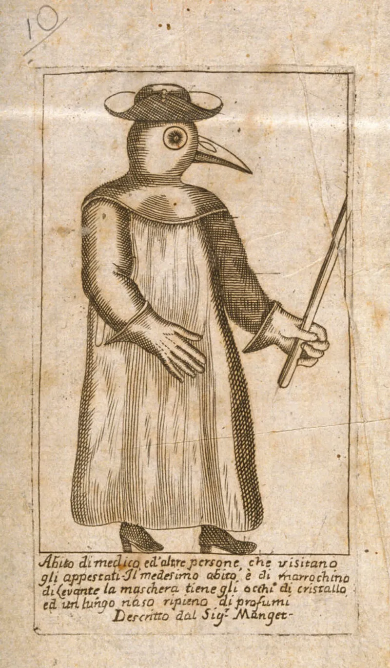 Illustration of a Plague Doctor