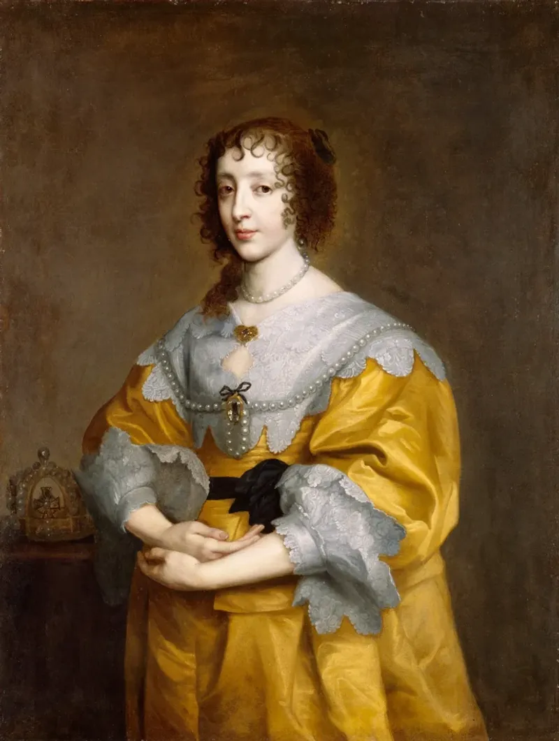 Queen Henrietta Maria, Consort to Charles I.