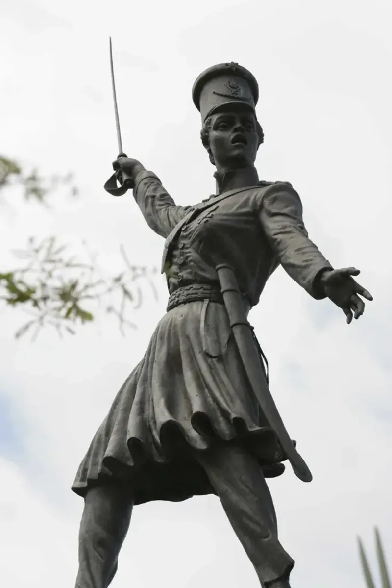 Monument to Maria Quiteria, in Salvador