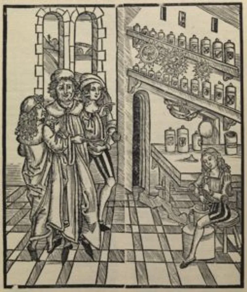 Image from Book of Cirurgia by Brunschwig (Public Domain)