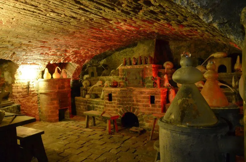 An alchemist’s laboratory recreated in the Museum of Alchemy, Prague. (Credit: Speculum Alchemiae)