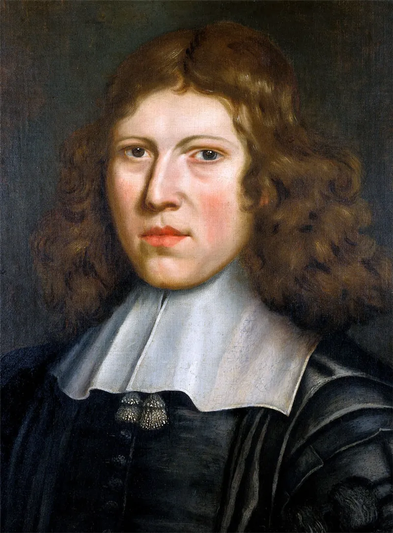 Richard Lower (1631-1691): A portrait of the English physician and scientist who performed some of the earliest documented animal-to-animal blood transfusions.