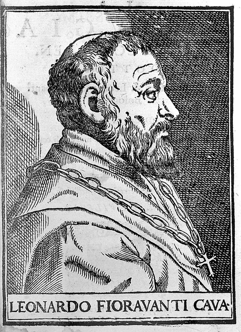 Portrait of Leonardo Fioravanti after receiving his knighthood (Public Domain)