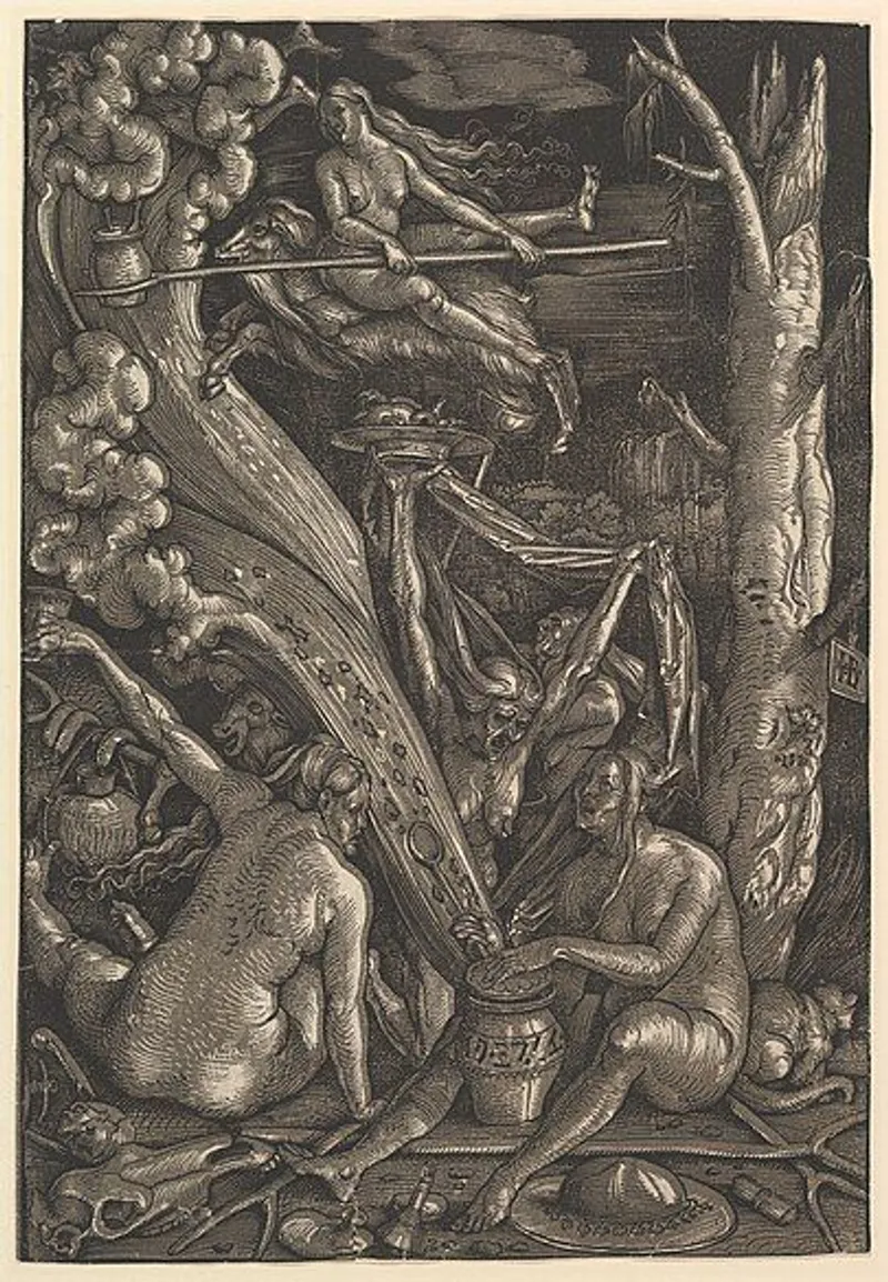The Witches’ Sabbath, by Hans Baldung Grien (1510). (Wikimedia Commons)