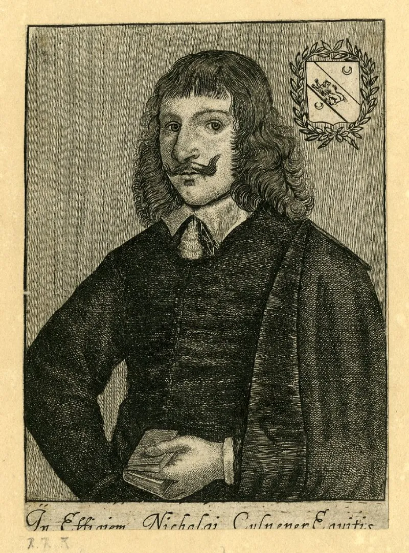 Portrait of Nicholas Culpeper.