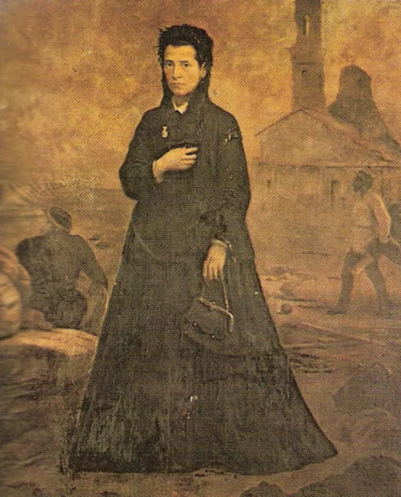 Anna Nery painted by Victor Meirelles (1873).