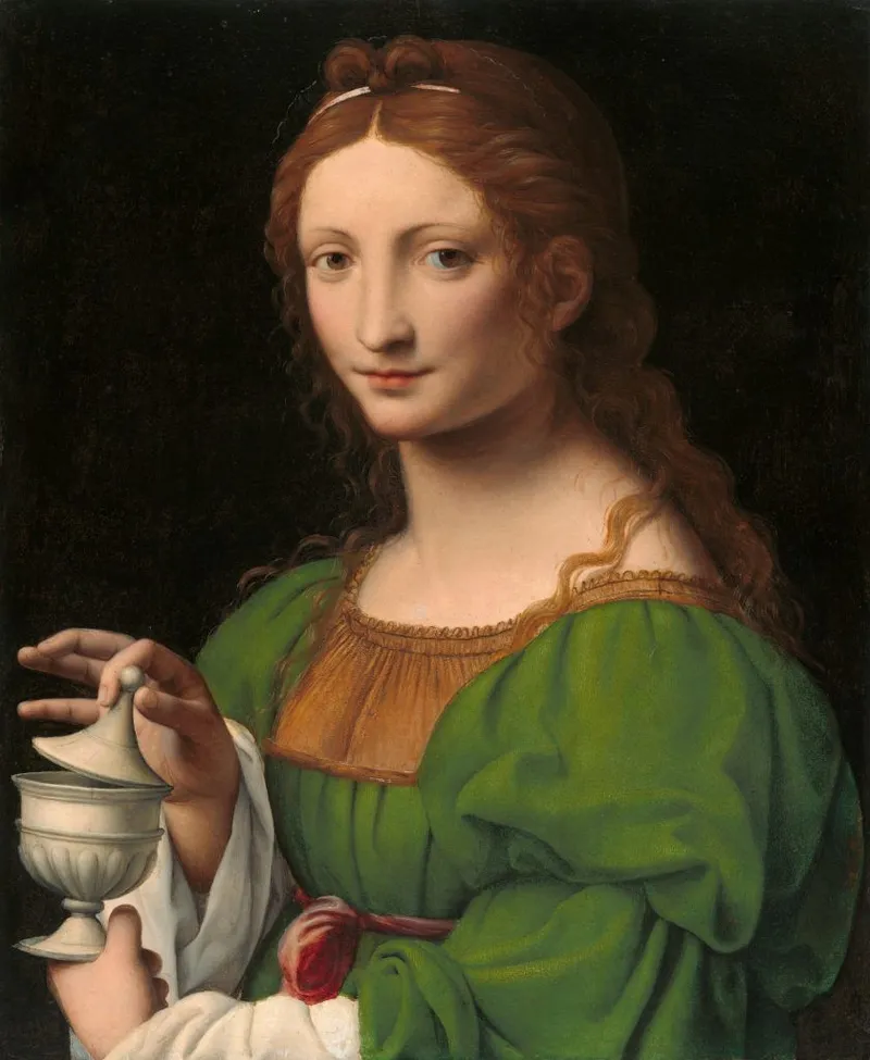 The Magdalen, by Bernardino Luini (c. 1525). Source: Public Domain.