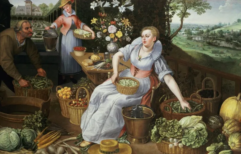 Allegory of Summer by Lucas van Valckenborch