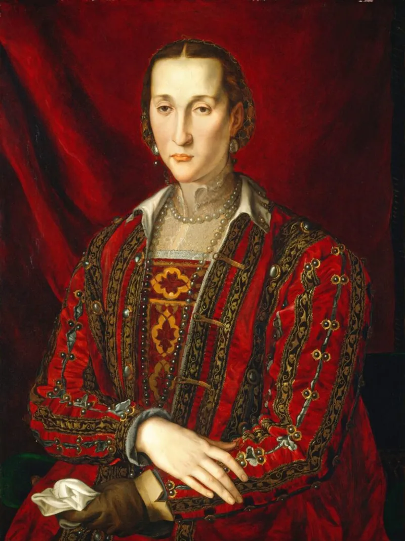 Portrait of Eleonora di Toledo, by Bronzino (c.1560).