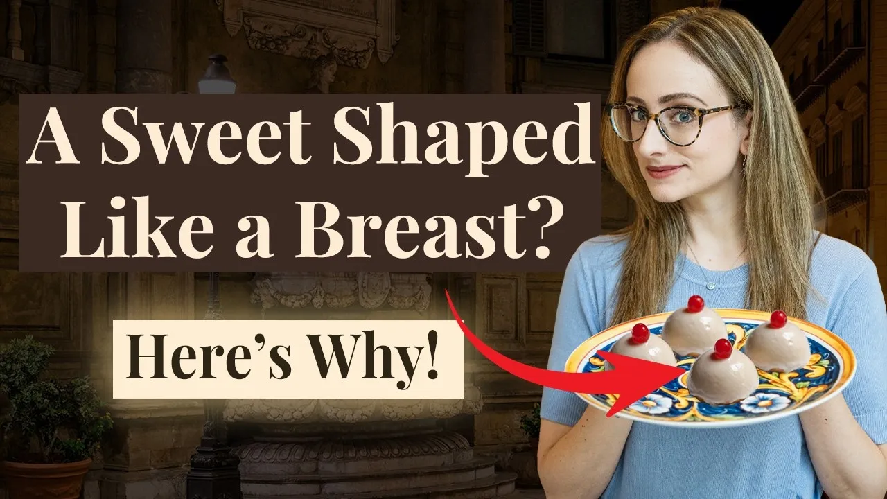 Saint Agatha with her breasts on a tray.