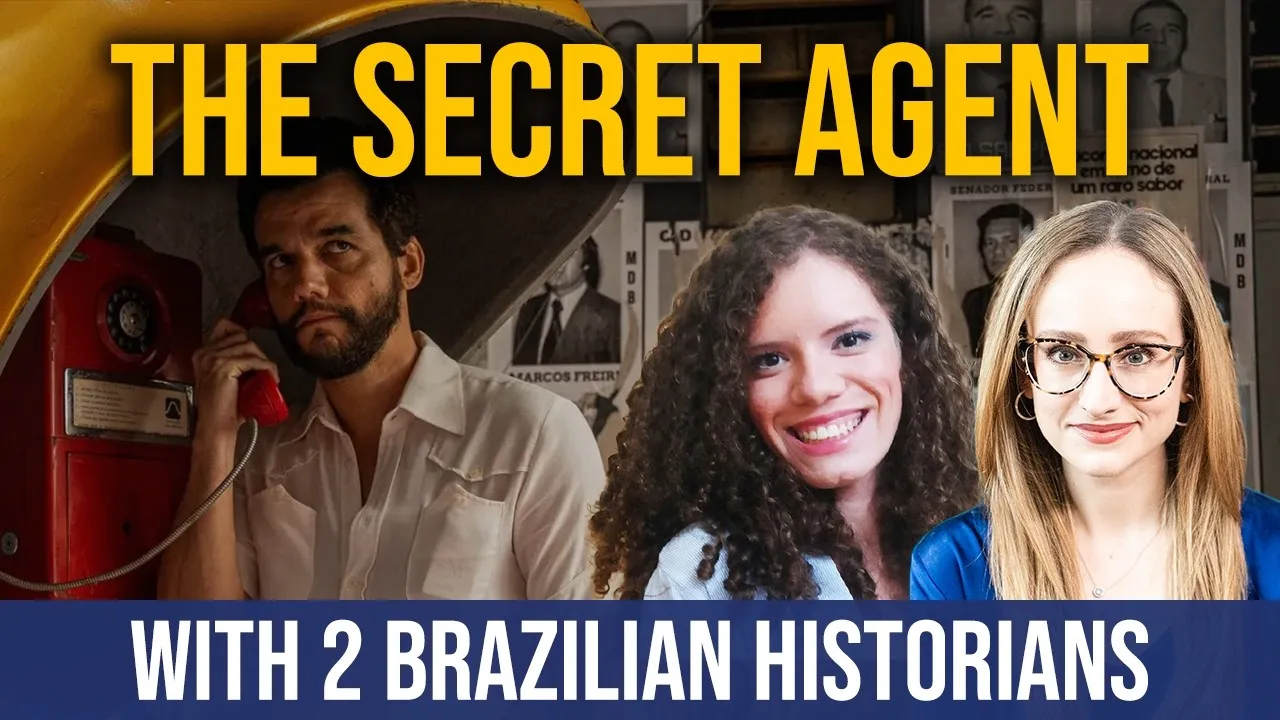 The theatrical release poster for Kleber Mendonça Filho's The Secret Agent