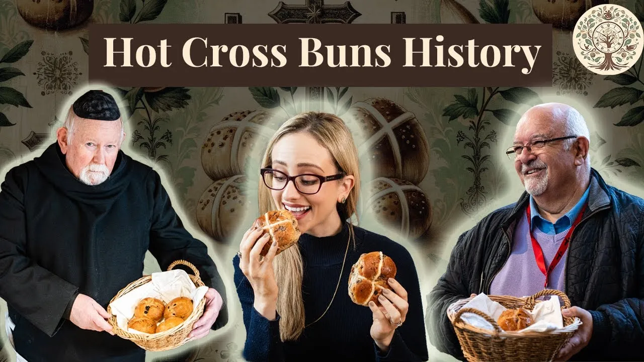Modern hot cross bun