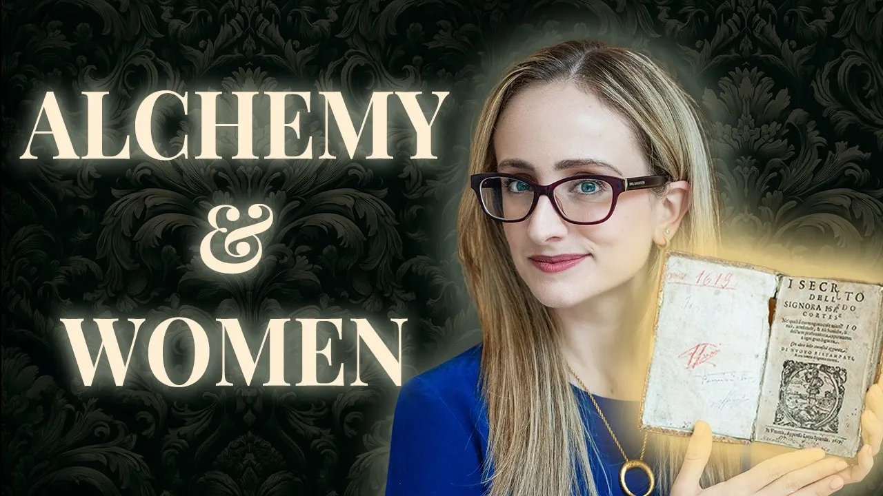 Renaissance women engaging in alchemical practices, showcasing their involvement in scientific endeavors.